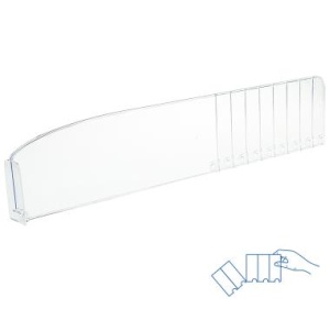 Разделитель высотой 120 мм DIV120-BT80, длина 385-585 мм