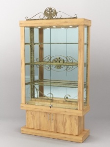 Витрина "Империя" №2-8, Дуб Золотистый