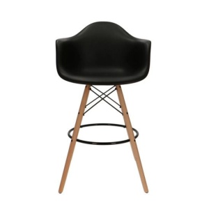 Кресло Eames DAW Барное Черное