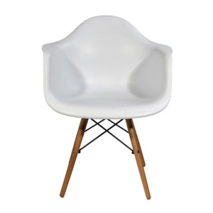 Стул Eames DAW белый