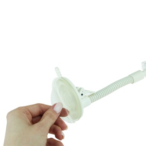 Держатель плаката гибкий с зажимом на усиленной присоске SC-FLEX-CLIP