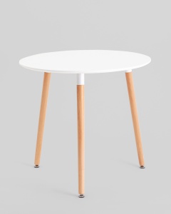 Стол круглый EAMES DST NEW D80 белый