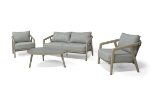 "Брюссель" лаунж-зона из искусственного ротанга на 4 персоны