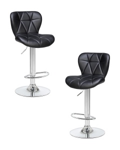 Набор 2 шт Стул барный DOBRIN BARNY, чёрный