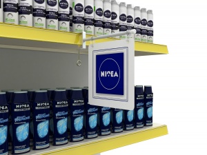 Держатель вывески с пластиковыми крючками CLAMP–TUBE-I-H (10 шт. в упаковке)