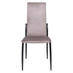 Стул DENVER, темно-бежевый велюр HLR-09/черный
