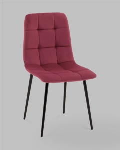 Стул Одди NEW велюр красный