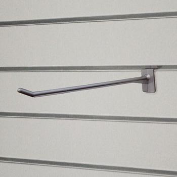 FP292 Крючок пластиковый 200мм, металлик