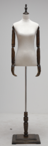 WT-7-1 Манекен портновский-демонстрационный женский на деревянной ноге, шарнирные руки