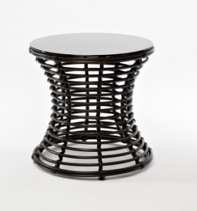 "Парма" кофейный столик из искусственного ротанга, цвет бронзовыйцвет бронзовый