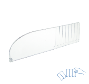 Разделитель высотой 120 мм DIV120-B, длина 285-485 мм