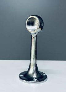 JOK-58A(Jr-65) Chrome Крепление трубы к плоскости, концевое