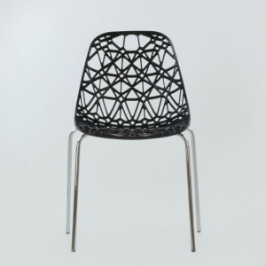 Стул Райан, металлокаркас черный