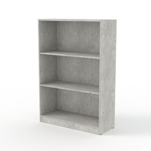 Стеллаж №1300-350мм, Метрополитан Грей