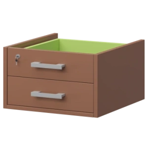 Тумба подвесная Арго АТ-02 Терракота