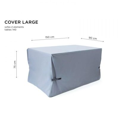 Чехол для мебели Cover Large темно-серый