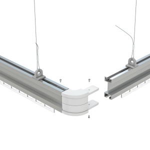 Соединитель угловой HT-CONNECTOR-90 для подвесного профиля HIGHTRACK