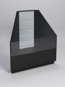 Прилавок "ТОРГОВЫЙ" высокий №2, Черный