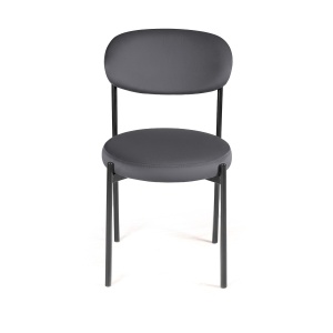 Стул Мейсон, бархат серый 27