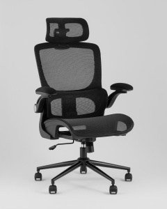 Кресло офисное TopChairs Tactus черная сетка