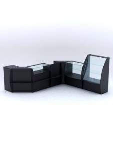 Комплект прилавков "СЭНДИ" №3, Черный