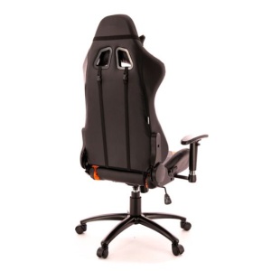 Кресло компьютерное Lotus S2 экокожа оранжевый