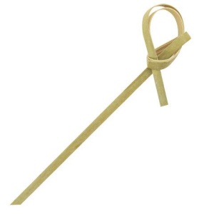 Шпажки-пики для канапе бамбуковые форма "Узелок" 6 см, 100 шт., BOOMHOUSE (БУМХАУС), 701973