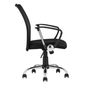 Кресло офисное TopChairs Junior, черное