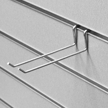 ЕК327-150 Крючок двойной, L=150мм, цинк