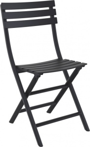 Стул пластиковый складной Helen черный