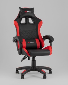 Кресло спортивное TopChairs MG-7043 черно-красный
