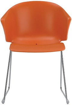 Кресло пластиковое Grace оранжевый