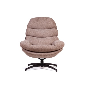 Кресло качалка с оттоманкой Свен, бежевый