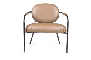 Лаунж кресло EGO, искусственная кожа, бежевый