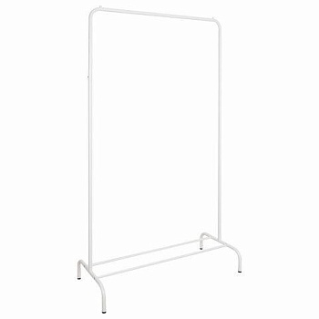 Вешалка для плечиков "Радуга-1", 1500х820х390 мм, металл, белая, ВНП 298 Б