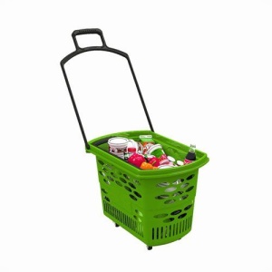 PLB-011 \ Корзина - тележка пластиковая, 38 л