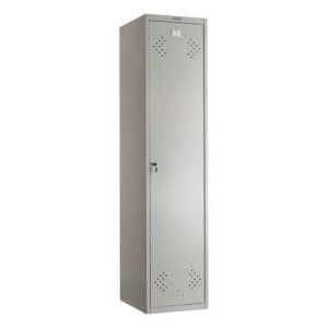 Шкаф металлический для одежды ПРАКТИК "LS-11-40D", 2 отделения, 1830х418х500 мм, 24 кг, разборный