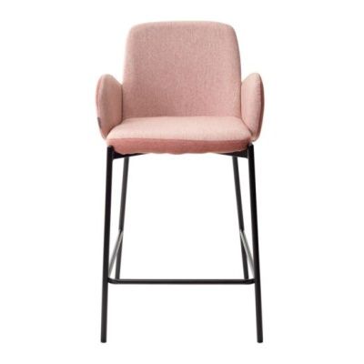 Полубарный стул Nyx, розовый/ брусничный