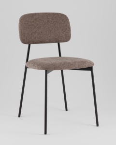 Стул Chao коричневый черные ножки 2 шт.