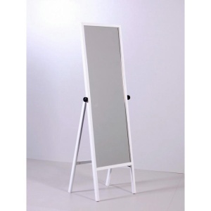 УН-150-48 Зеркало напольное обувное цвет Белый УН-150-48 Зеркало напольное обувное цвет Белый