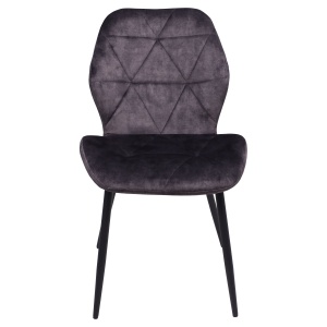 Стул Congo, винтажный серый, велюр