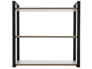 Полка Home-3 вяз натуральный/чёрный