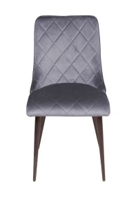 Стул Патрик, бархат серый 27