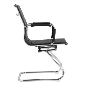 Кресло для посетителей TopChairs Visit, черное