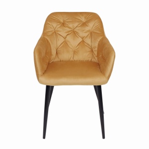 Стул Dinar, карри, велюр