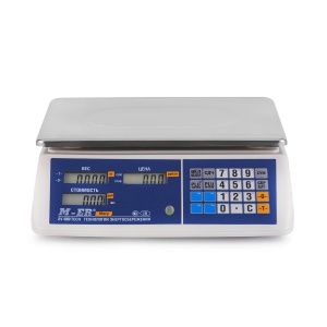 Торговые настольные весы M-ER 223 AC-15.2 "Mary" LCD