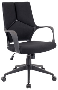 Операторское кресло Everprof Trio Black LB T Ткань Черный