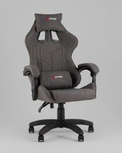 Кресло спортивное TopChairs MG-7036 ткань серый