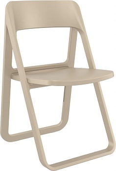 Стул пластиковый Dream бежевый