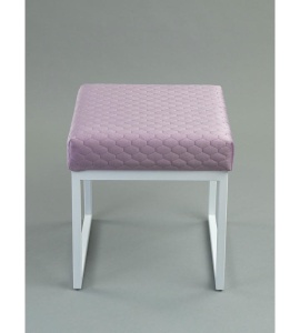 Банкетка Марсей 40-44 (розовый/белый)